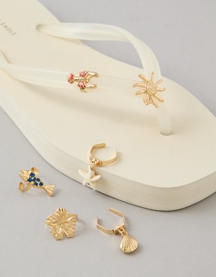AE Summer Flip Flop Charms 6-Pack