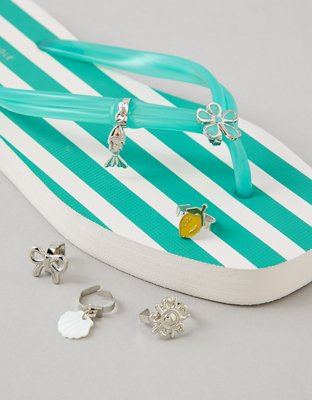 AE Summer Flip Flop Charms 6-Pack