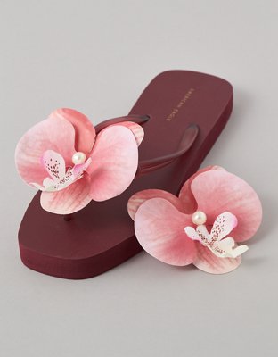 AE Hibiscus Flip Flop Charms 2-Pack