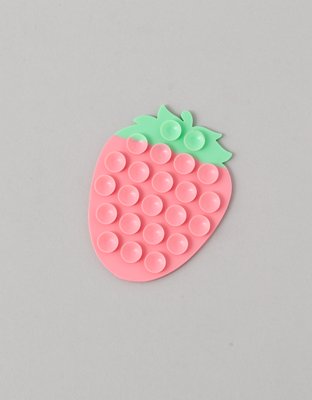 12 NYC Strawberry Suction Phone Accessory