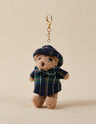 AE Raincoat Teddy Bear Bag Charm