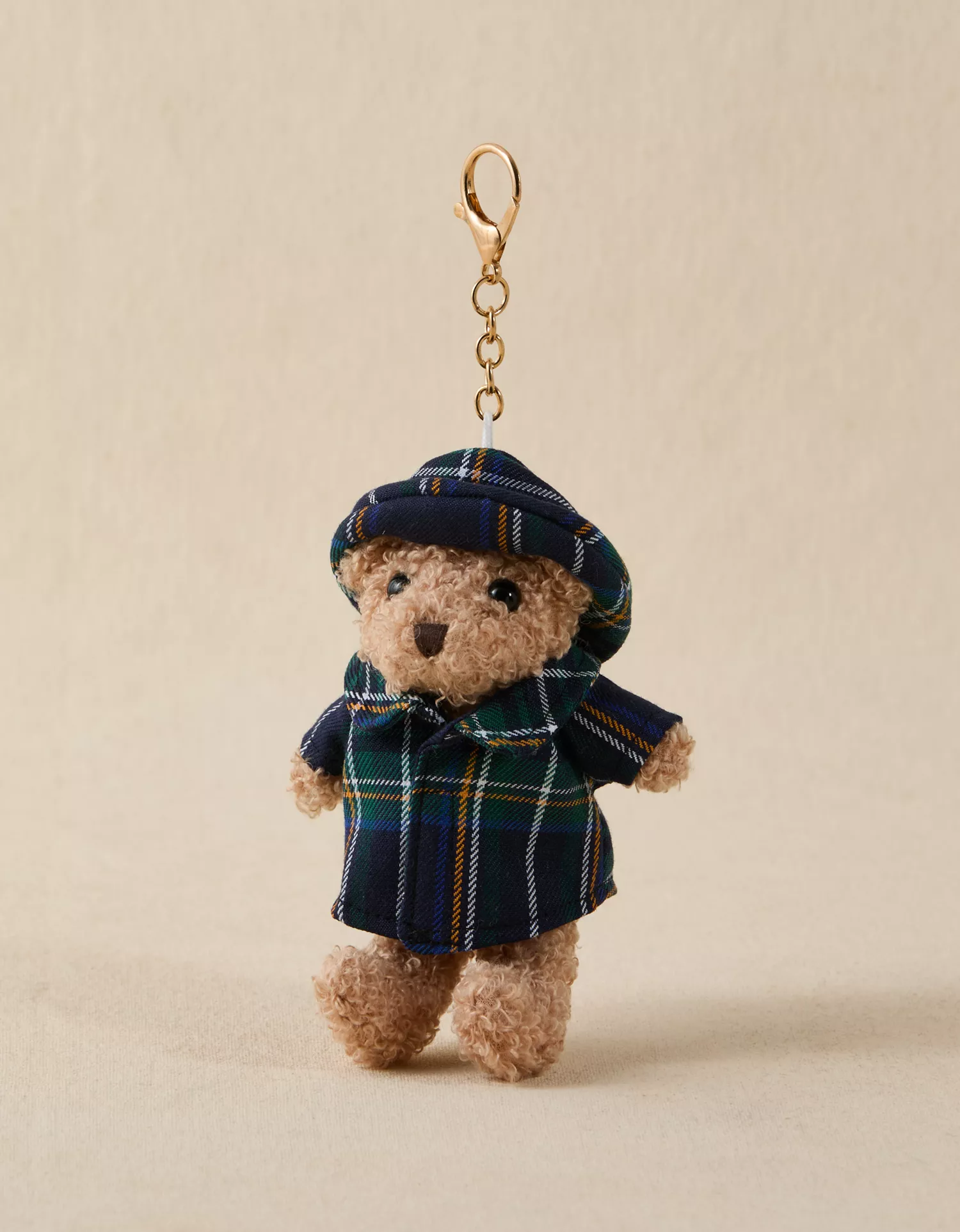 AE Raincoat Teddy Bear Bag Charm