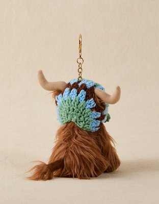AE Cow Bonnet Bag Charm