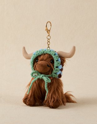 AE Cow Bonnet Bag Charm