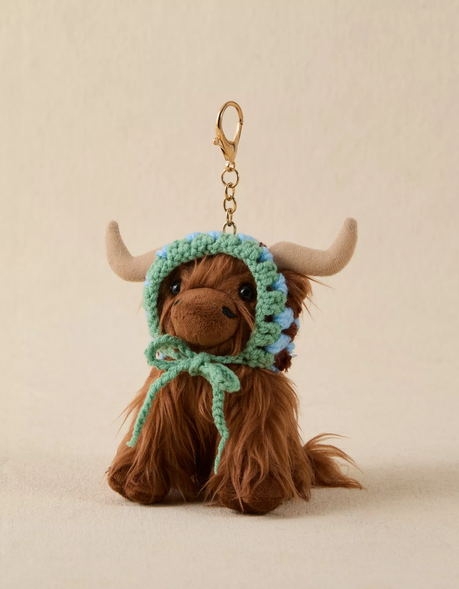 AE Cow Bonnet Bag Charm