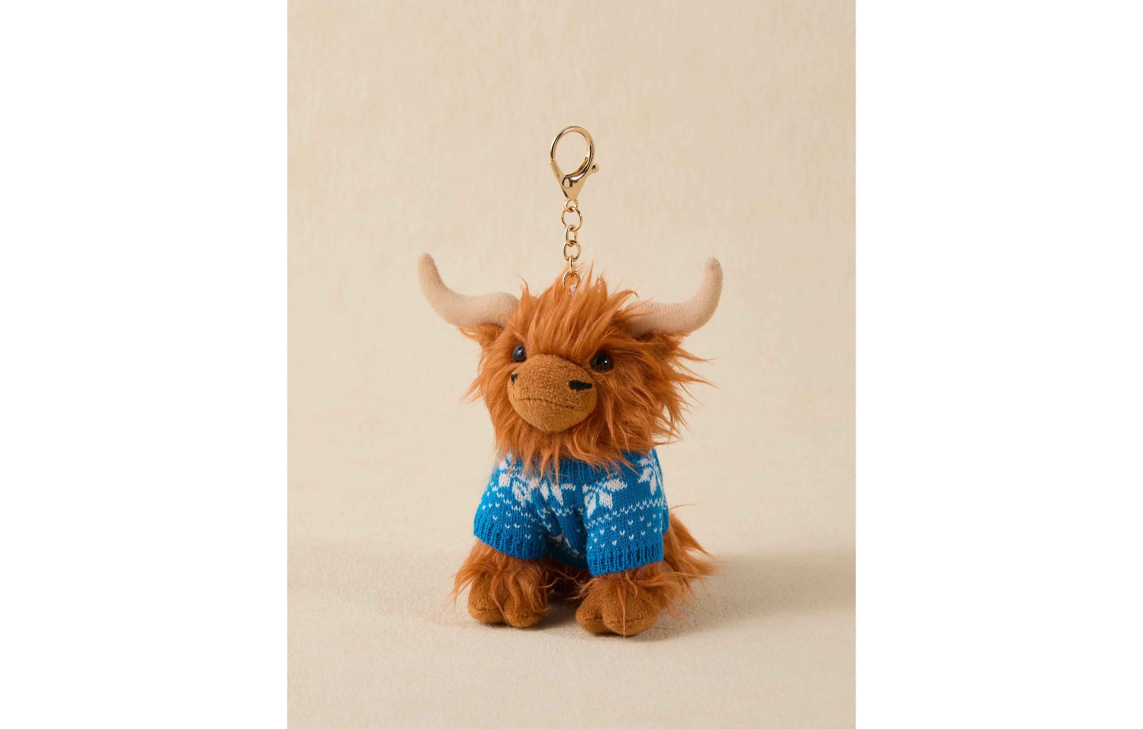 AE Cow Sweater Bag Charm