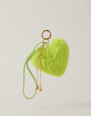 AE Faux Fur Bag Charm