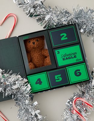 AE Teddy Bear 6-Day Advent Calendar