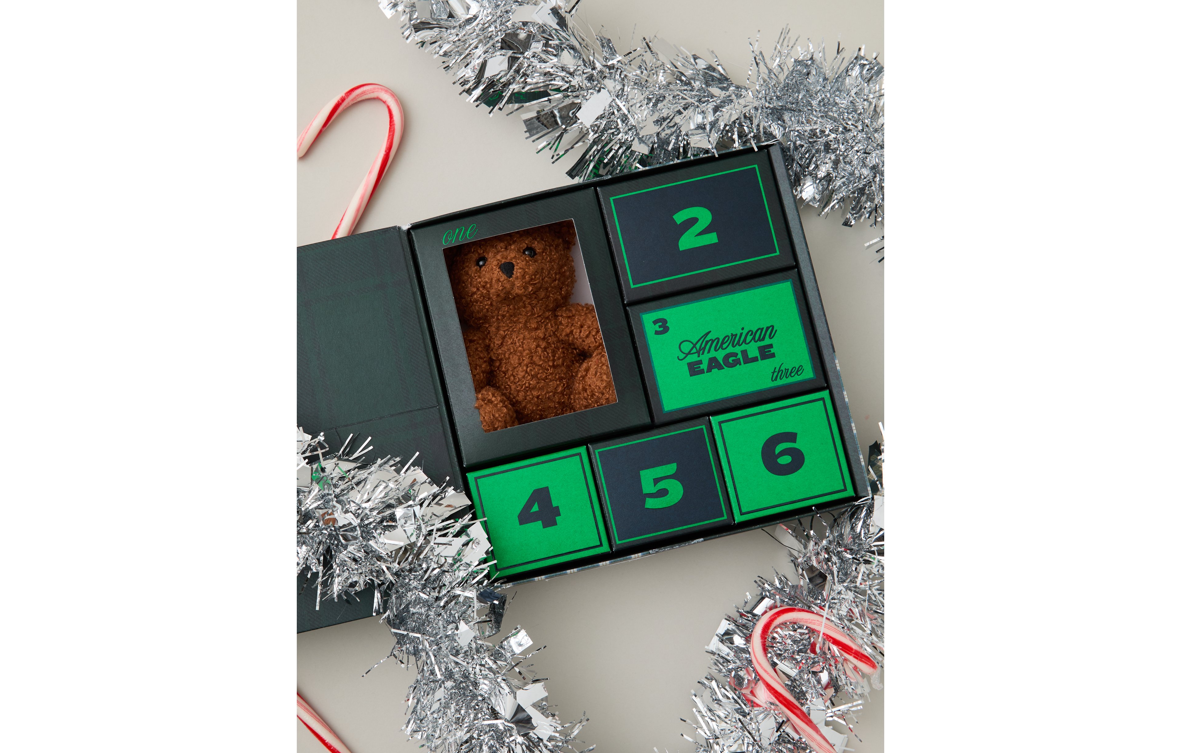 AE Teddy Bear 6-Day Advent Calendar