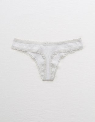 Aerie Cotton Thong Underwear