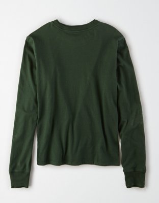 Мужские футболки American Eagle TACKMA Tech Long Sleeve T-Shirt — фото 2