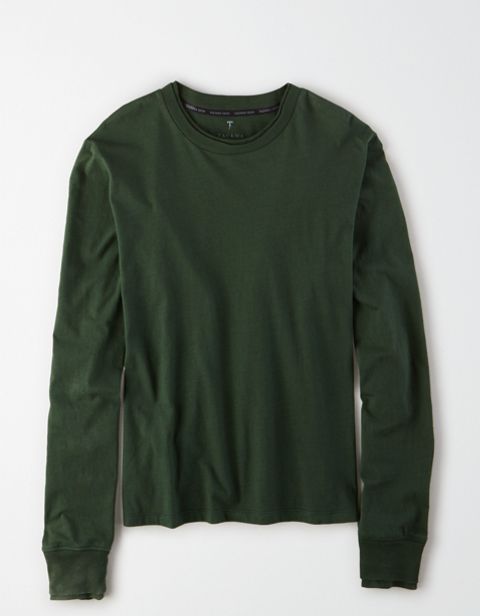 Мужские футболки American Eagle TACKMA Tech Long Sleeve T-Shirt