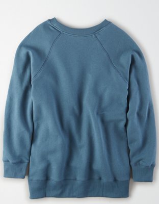 Женские худи American Eagle AE Studio Fleece Oversized Crew Neck Sweatshirt — фото 3