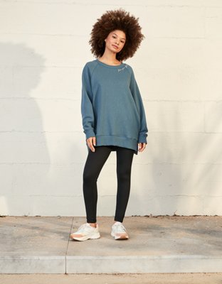 Ae fleece oversized online sweatshirt