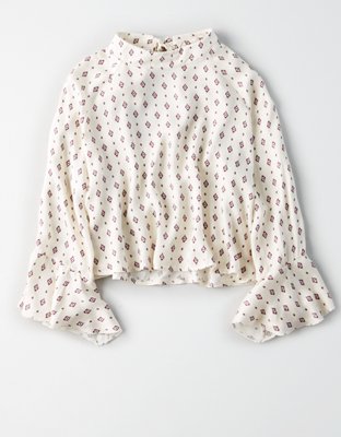 Женские топы American Eagle Don't Ask Why Tie Back Top — фото 3