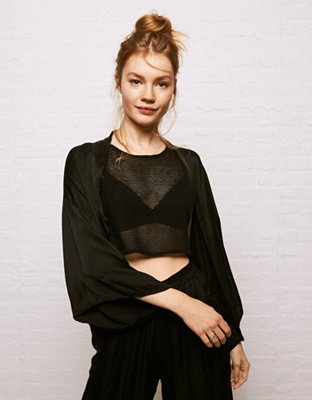 Don't Ask Why Cropped Satin Kimono