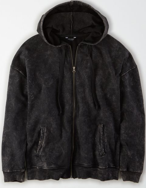 Женские худи American Eagle AE Studio Oversized Zip Front