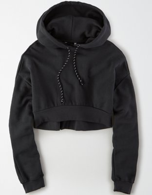 American eagle hot sale cropped hoodie