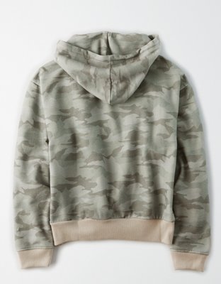 Женские худи American Eagle AE Studio Fleece Color Block — фото 2
