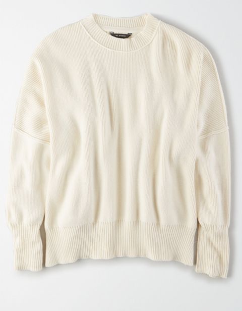 Женские свитеры American Eagle AE Studio Oversized Crew Neck Sweater
