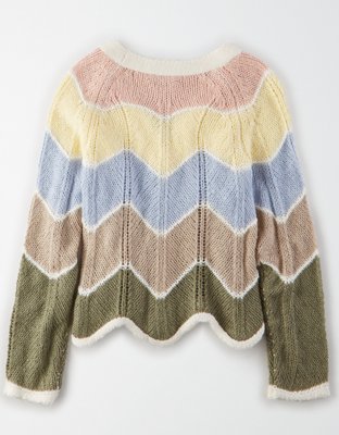 AE Studio Zig Zag Cardigan