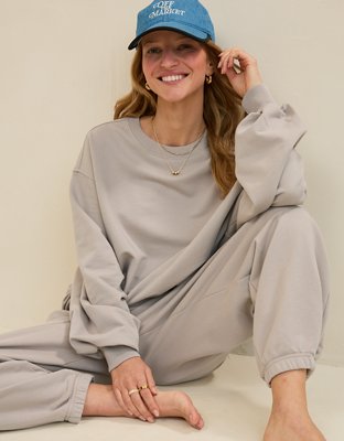 Aerie Jet Setter Crew Sweatshirt