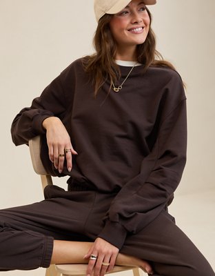 Aerie Jet Setter Crew Sweatshirt