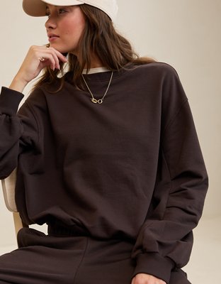 Aerie Jet Setter Crew Sweatshirt