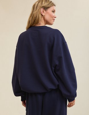 Aerie Jet Setter V Neck Sweatshirt