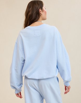 Aerie Jet Setter V Neck Sweatshirt
