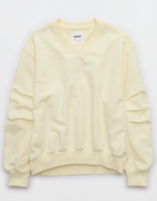 Aerie Jet Setter V Neck Sweatshirt