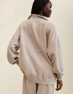 Aerie Quarter Zip Sweatshirt