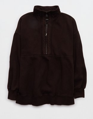 Aerie Quarter Zip Sweatshirt