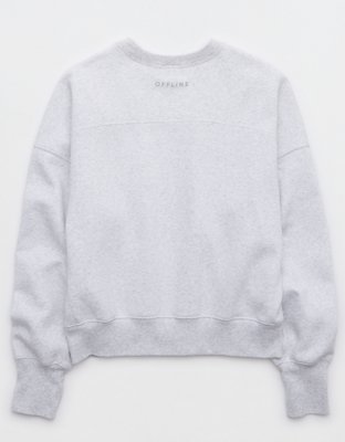 OFFLINE By Aerie Cloud Fleece Classic Length Crewneck