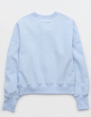OFFLINE By Aerie Cloud Fleece Classic Length Crewneck