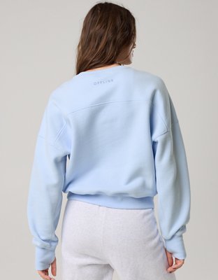 OFFLINE By Aerie Cloud Fleece Classic Length Crewneck
