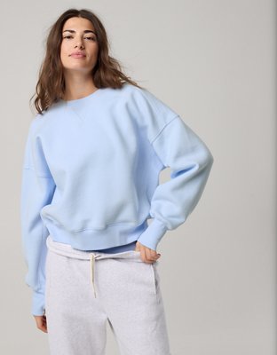 OFFLINE By Aerie Cloud Fleece Classic Length Crewneck