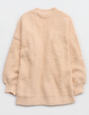 Aerie x Emily + Meritt Oversized Bobble Cardigan