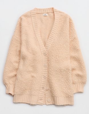 Aerie x Emily + Meritt Oversized Bobble Cardigan
