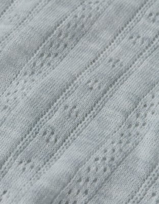 Aerie x Emily + Meritt Pointelle Sweater