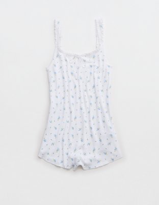 Aerie Off-Duty Pointelle Romper