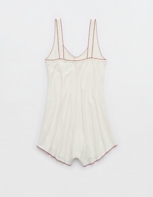 Aerie Off-Duty Pointelle Romper