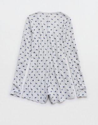 Aerie Off-Duty Pointelle Romper