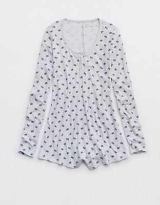 Aerie Off-Duty Pointelle Romper