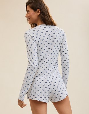 Aerie Off-Duty Pointelle Romper