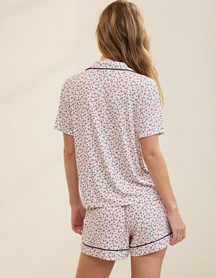 Aerie Real Soft® Piping PJ Set