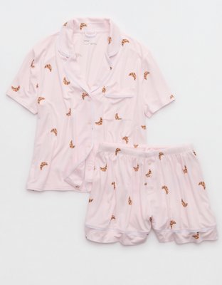 Aerie Real Soft® Piping PJ Set