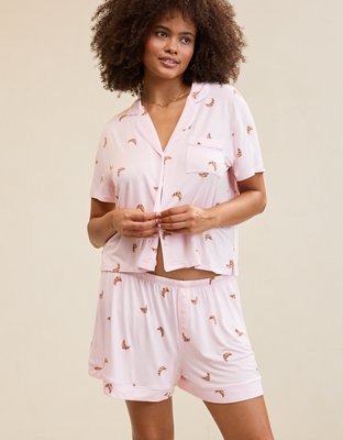 Aerie Real Soft® Piping PJ Set