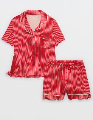 Aerie Real Soft® Piping PJ Set