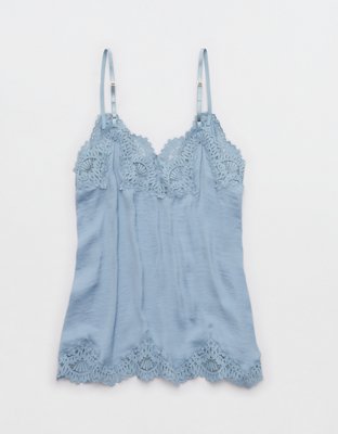 Aerie x Emily + Meritt Satin Lace Cami | Aerie